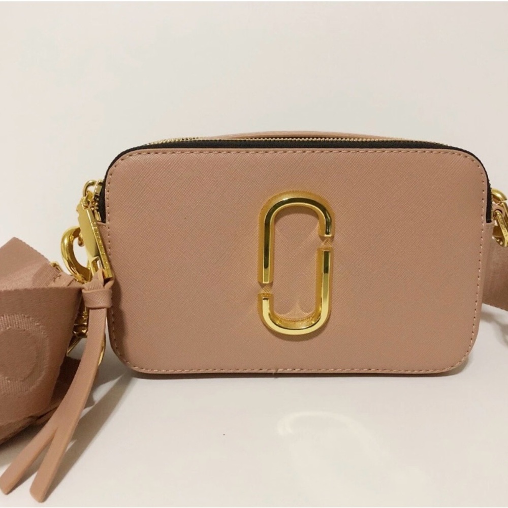 🌸New Marc Jacobs Snapshot Women Camera Bag Crossbody Bag With Adjustable Strap
